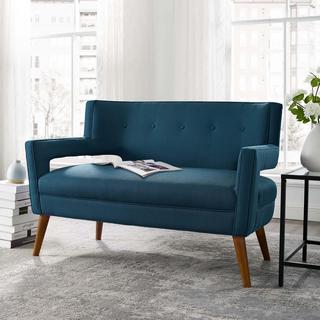 Sheer Upholstered Loveseat