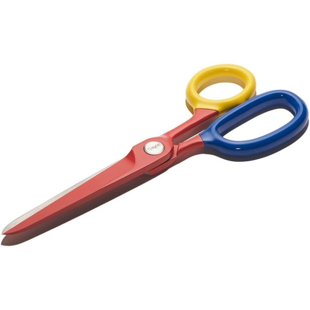Craighill Chroma Scissors - 8.5” Heavy Duty Stainless Steel All Purpose Scissors for Office Supplies, Crafts & Home, Ultra Sharp, Comfort Grip Handles - Primary