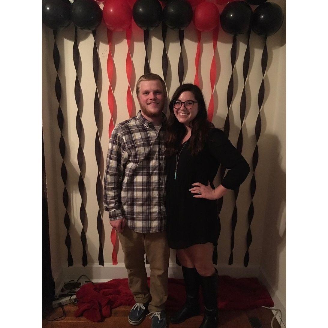 One of our first photos together.