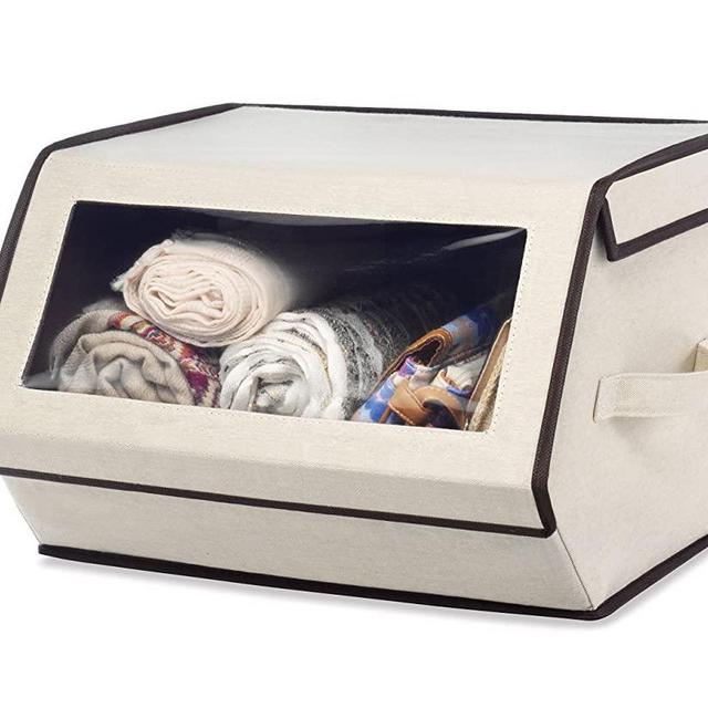 Whitmor Fashion Canvas Stackable Window Box