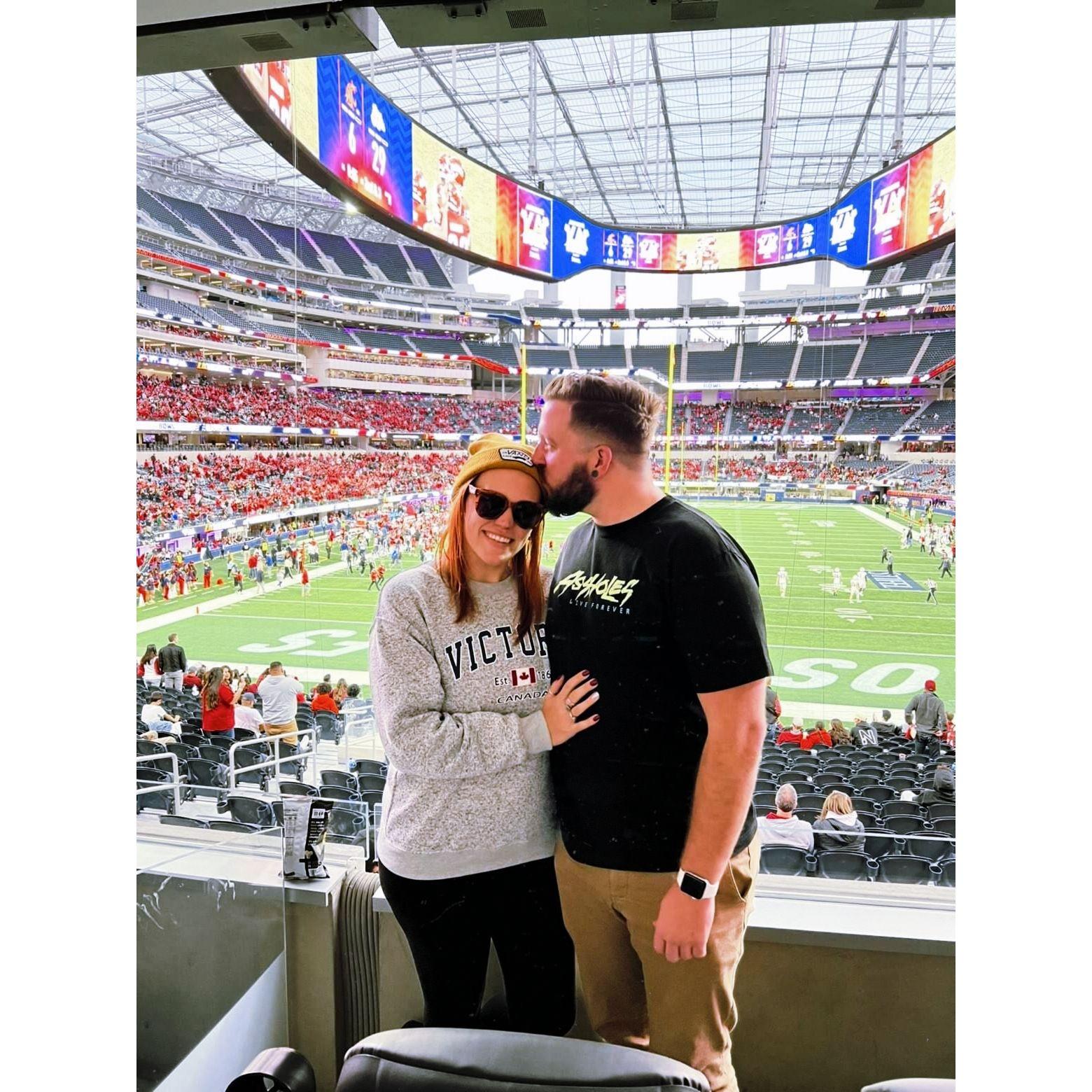 College Bowl experience! Thanks Joanne & Luke!