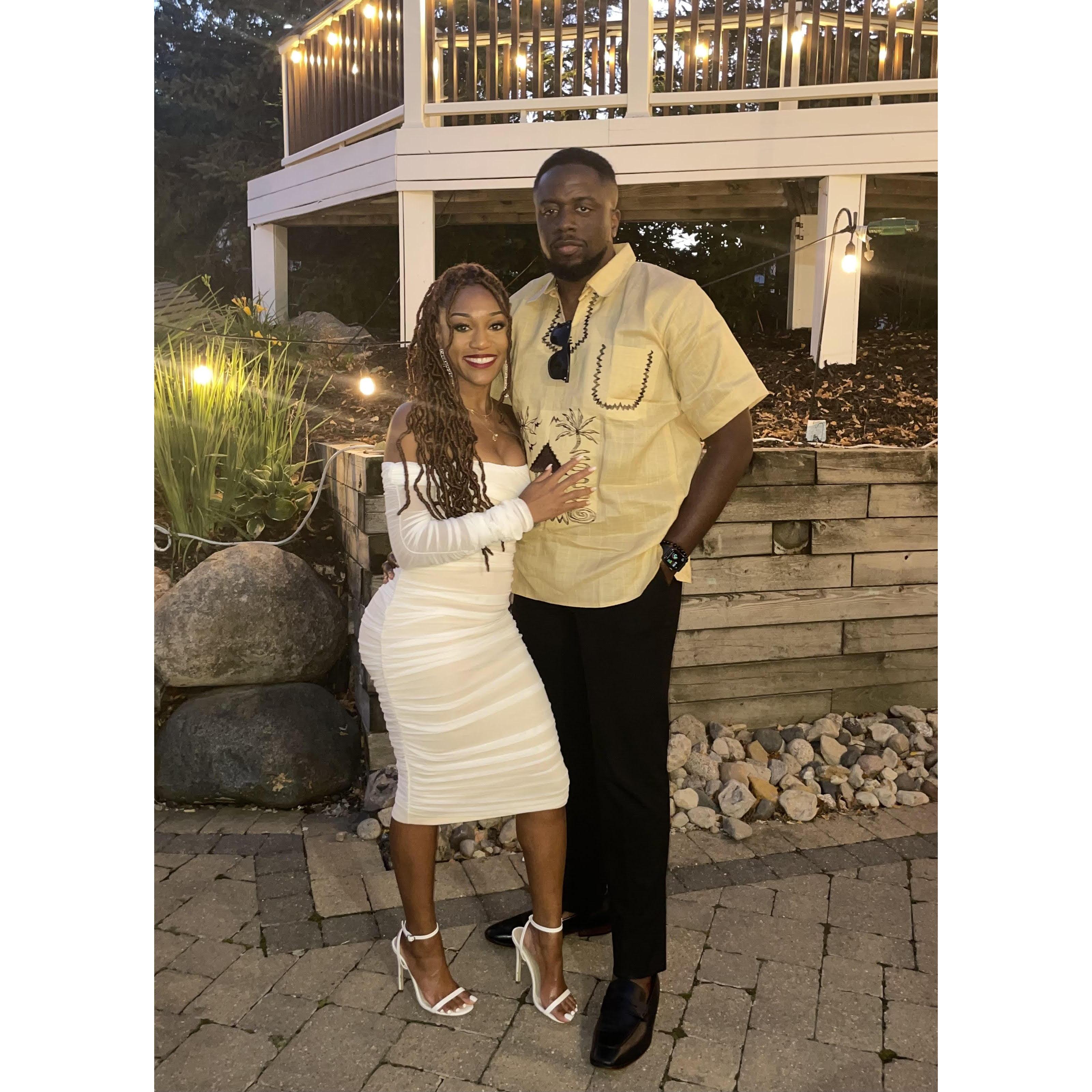 2022. This may have been their 12th wedding as a couple...it was getting out of hand, honestly. But Sam & Cierra love love :)
