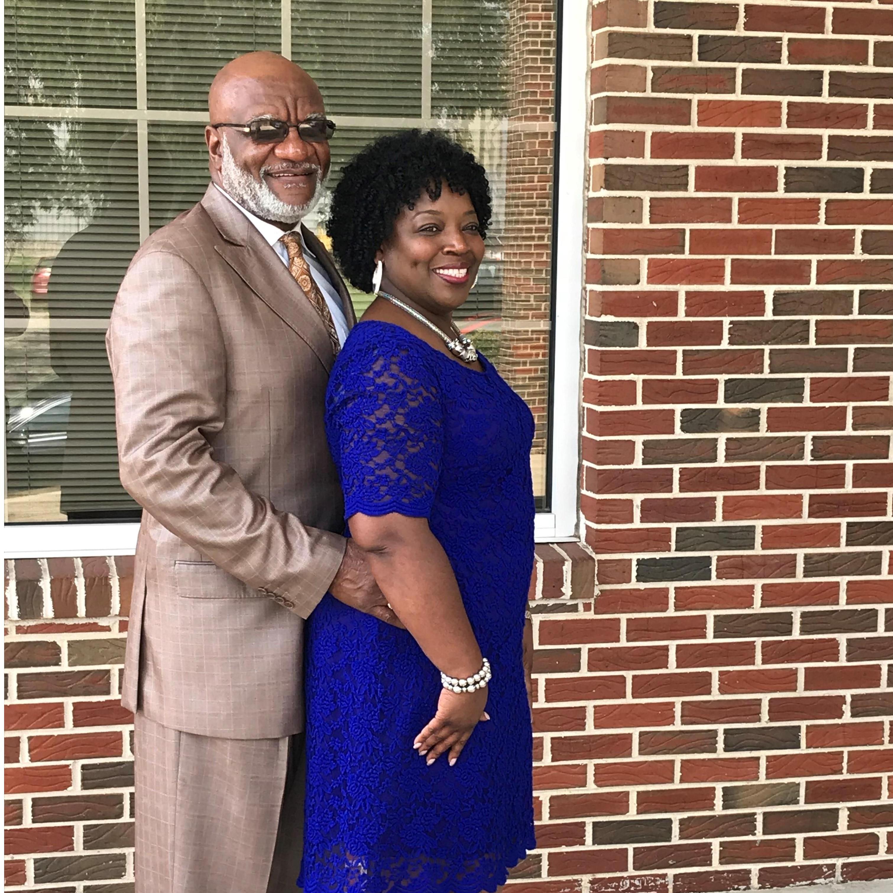 We love going to church together. God is good!