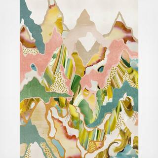 Candy Peaks Printed Wall Art