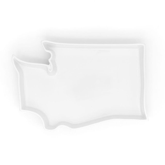 Lark Handmade Porcelain State Platter, Washington