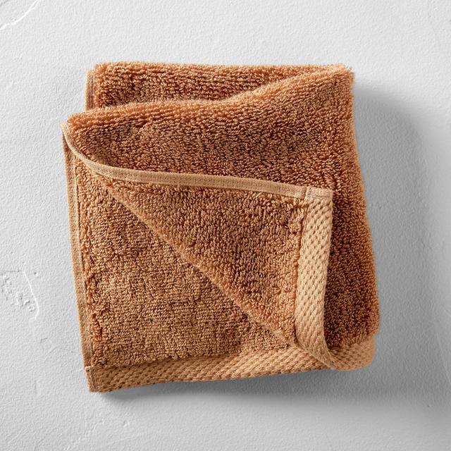 Organic Washcloth Warm Brown - Casaluna™
