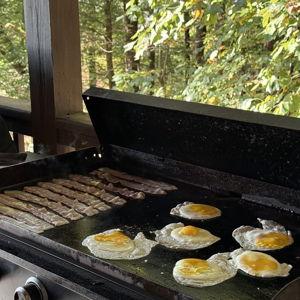 EWFEN Reversible Grill/Griddle, 16.7x9.5''