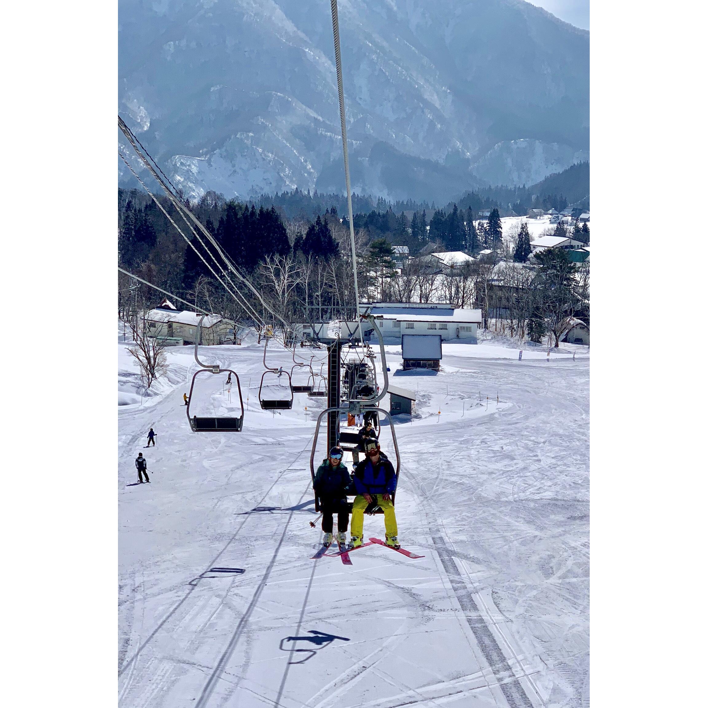 Skiing in the JaPOW