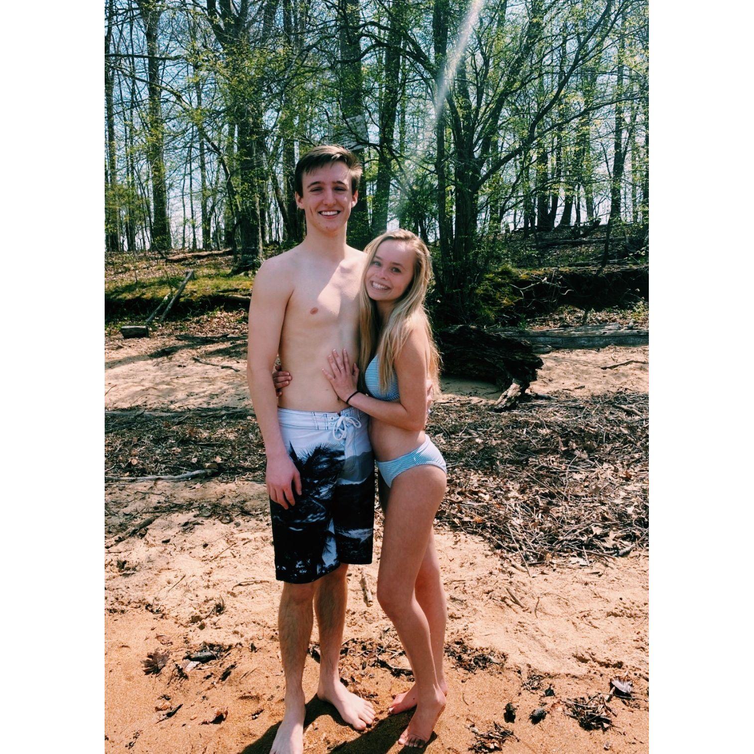 Our first lake day (of many to come!)