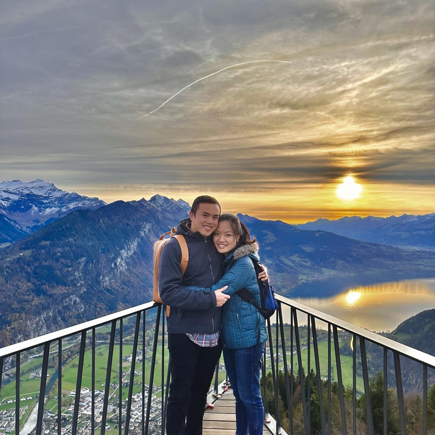 November 11, 2022 |
Harder Kulm, Unterseen
Overlooking Interlaken and Thunersee