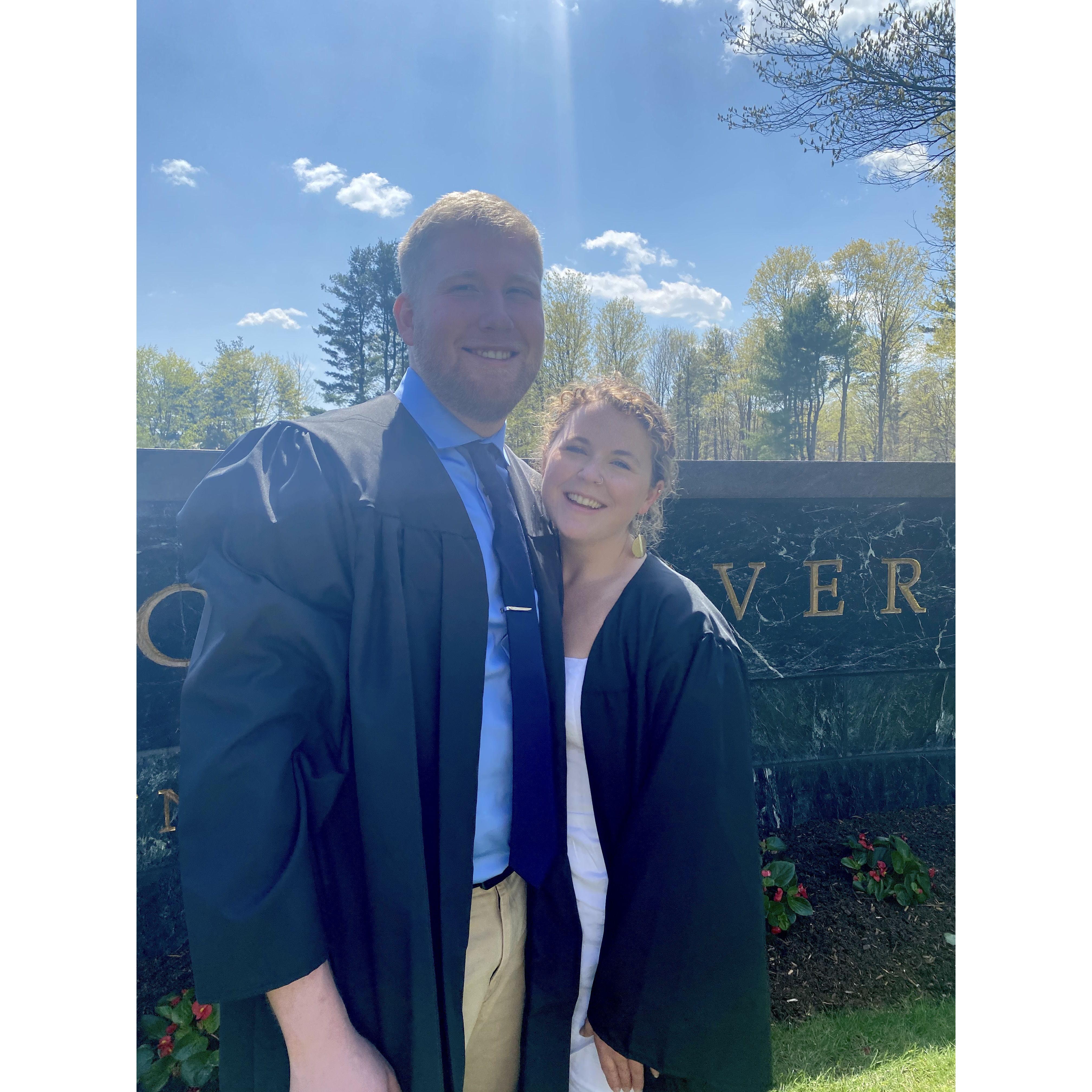 Degrees and lots of love :)