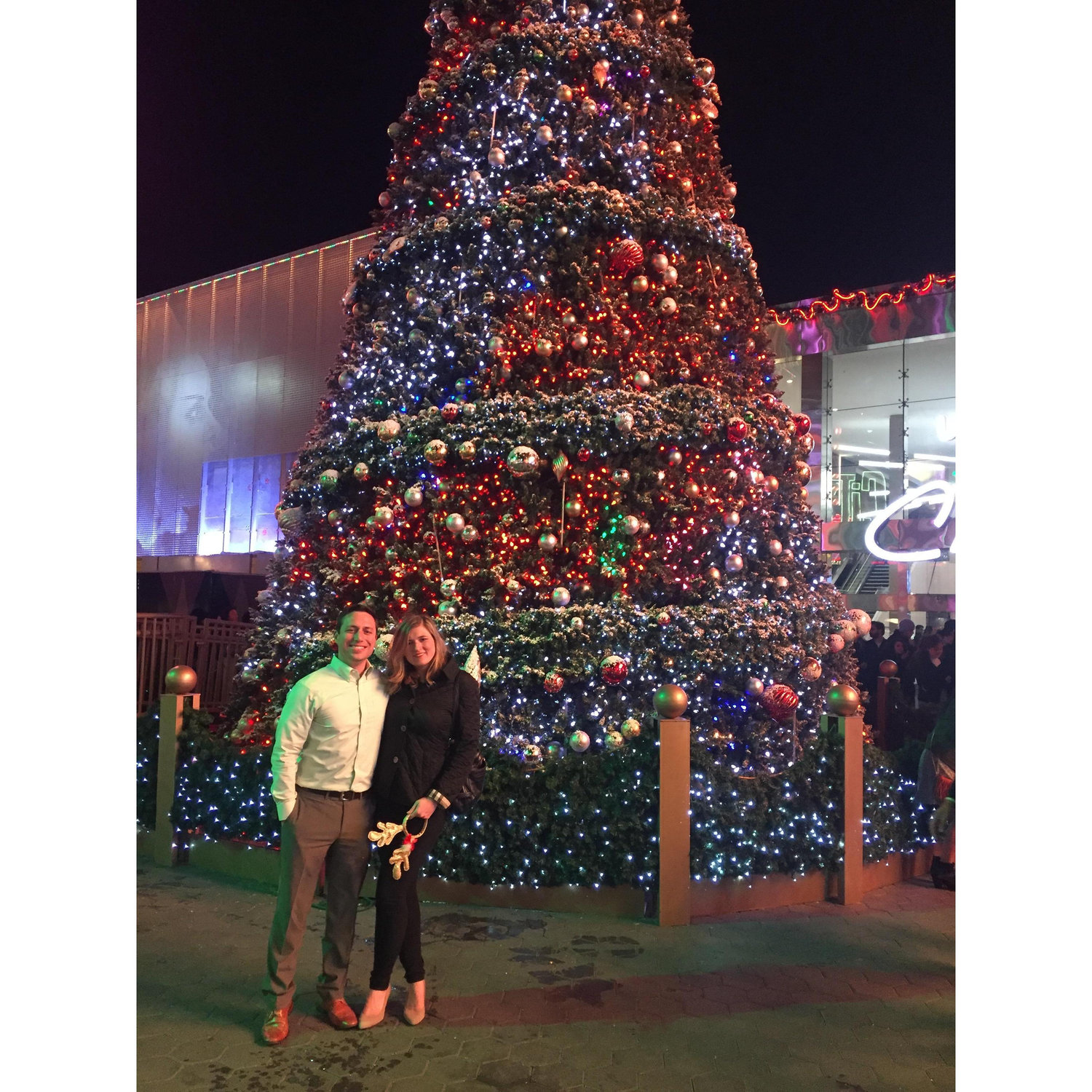 Universal City Walk Christmas 2017