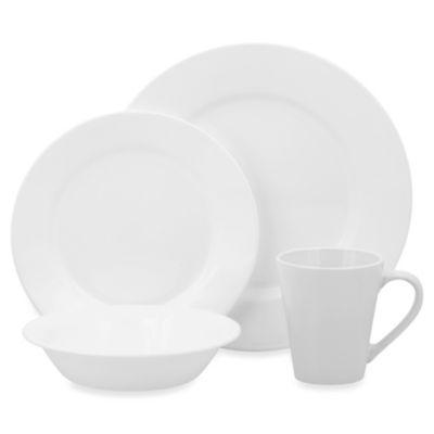 Corelle® Shimmering White 16-Piece Dinnerware Set