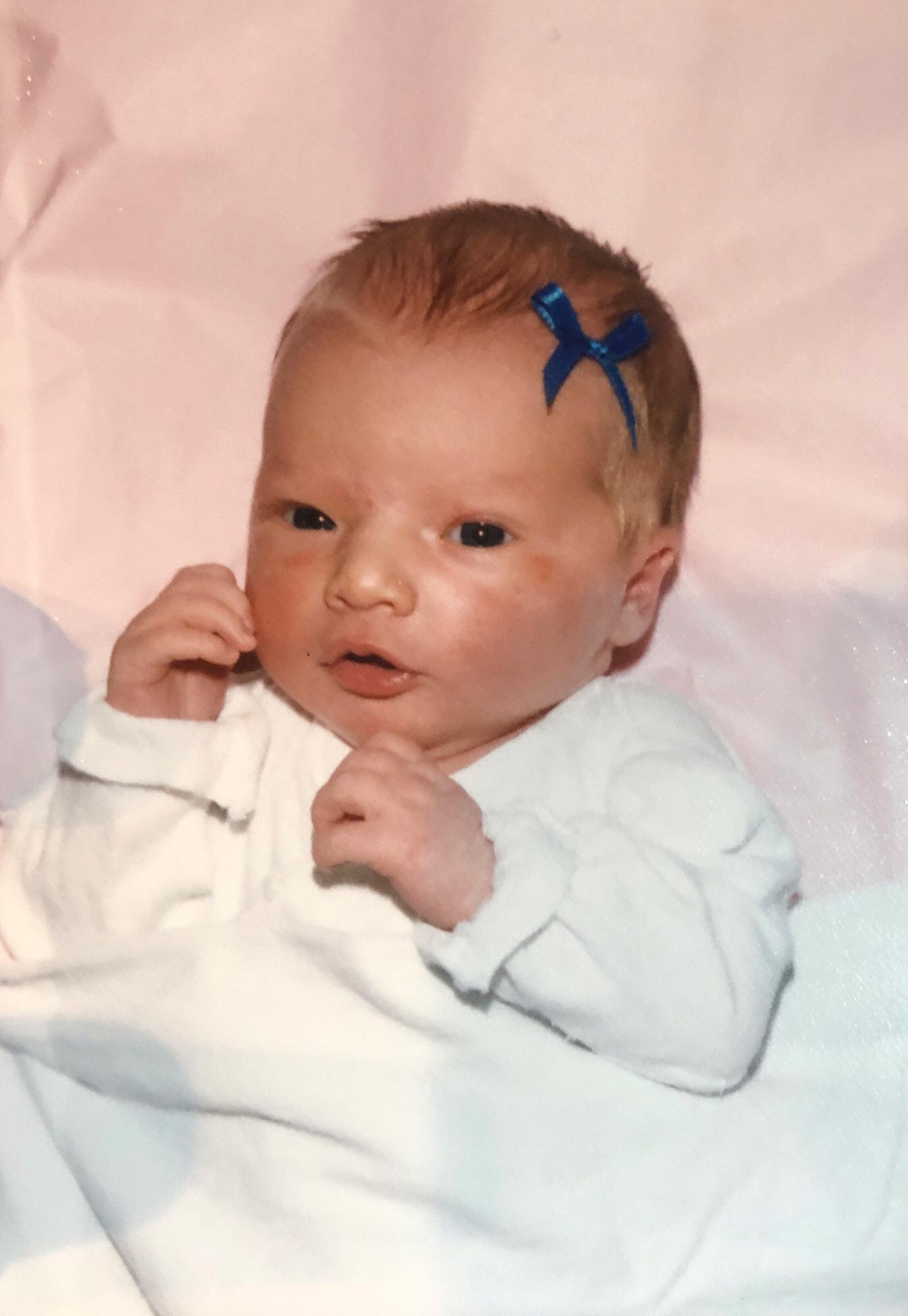 Baby Michelle- Born Jan 5, 1993