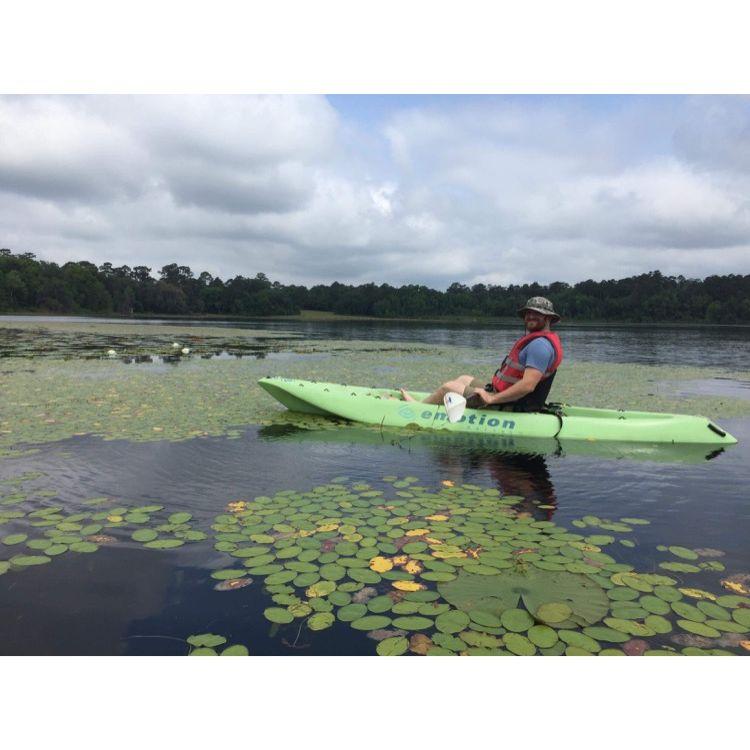 Kayaking at Maclay Gardens State Park (May 2021)