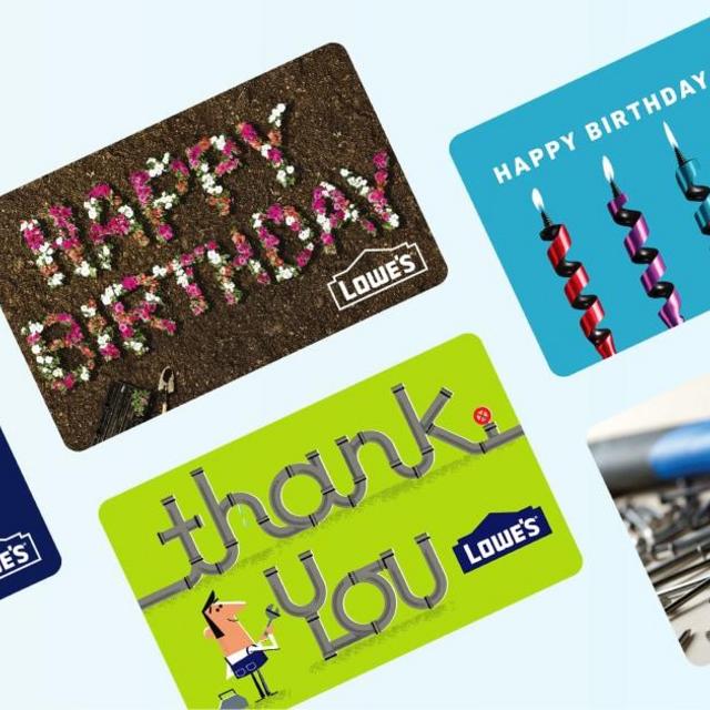 Lowe’s Gift Cards