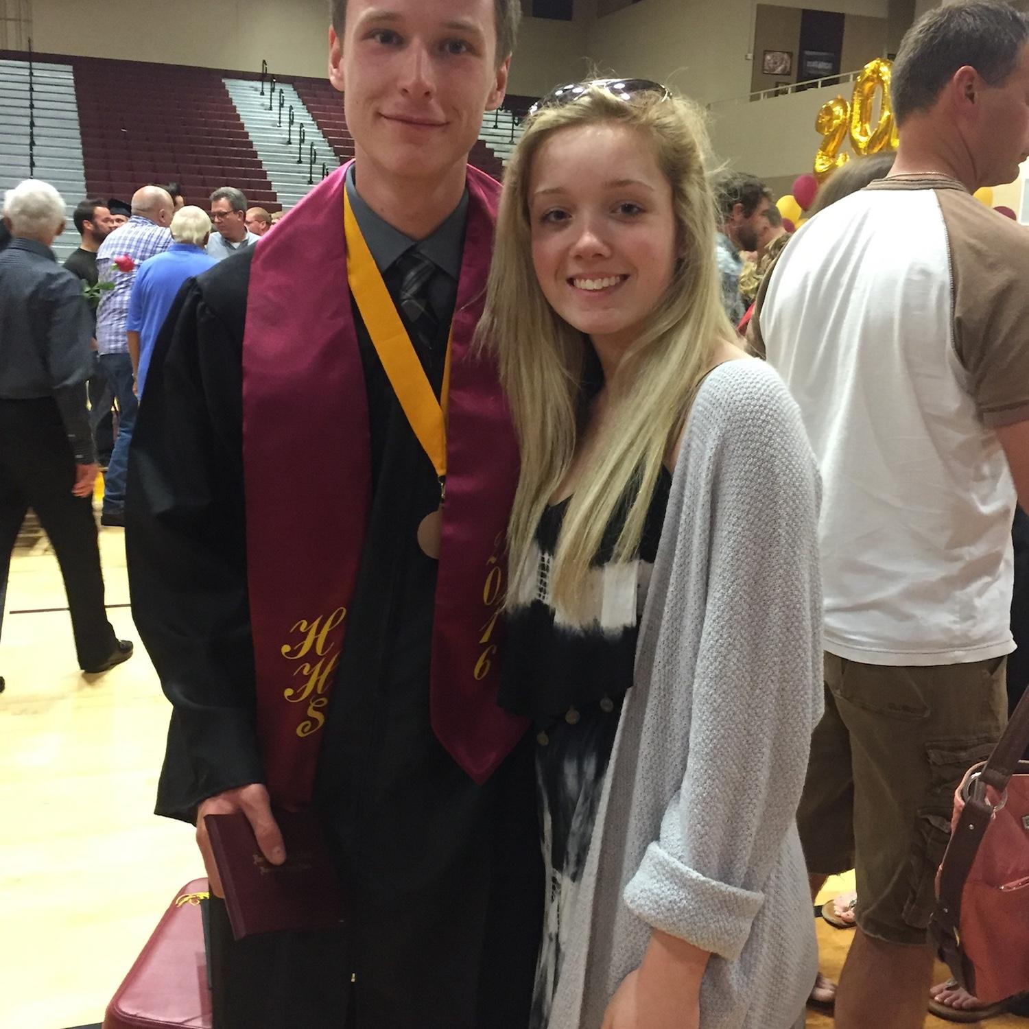 Austin’s graduation in 2017!