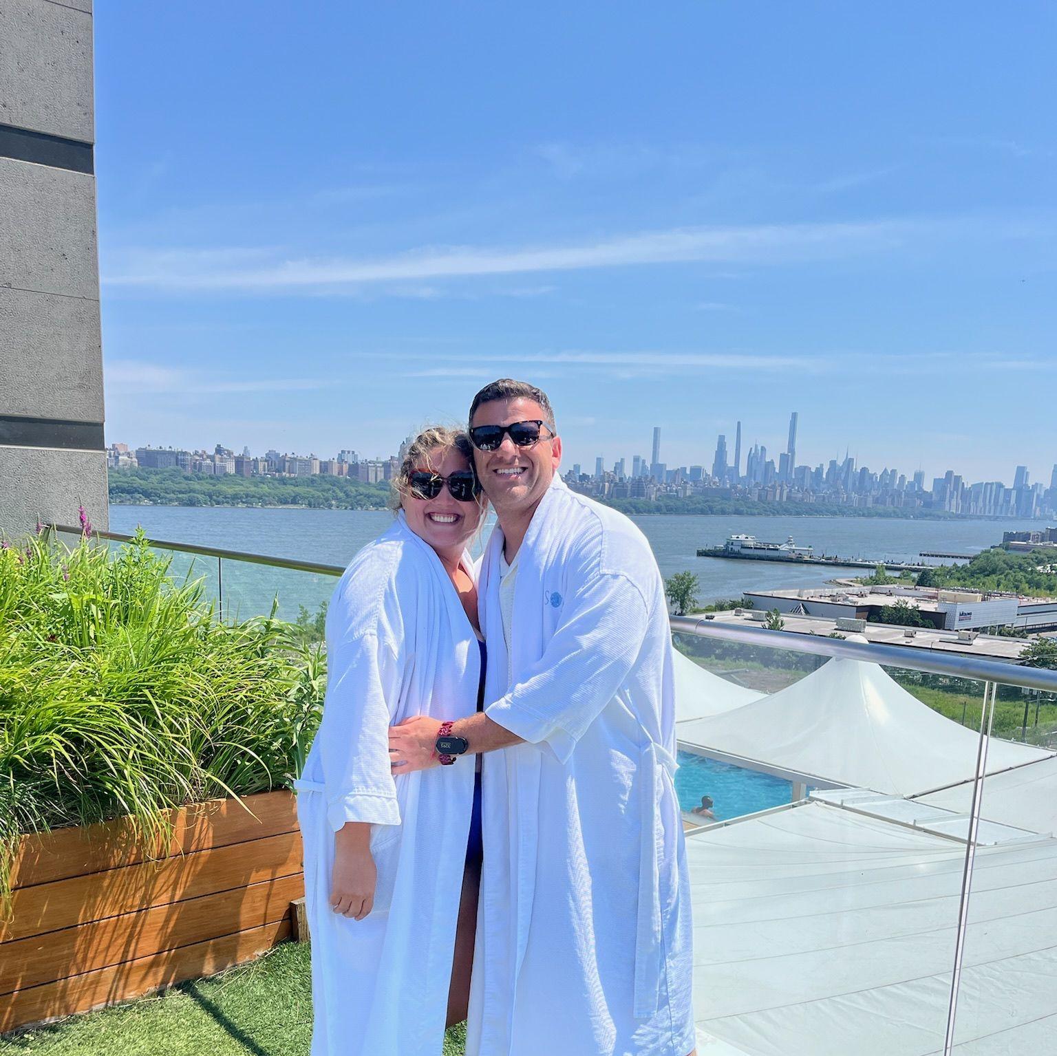 Spa day with Beth and Steven!!