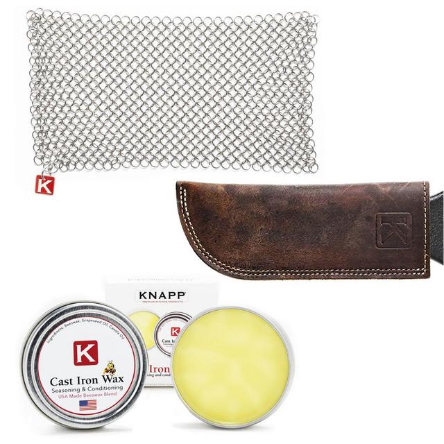 Knapp Made 3-Piece Cast Iron Lovers 9-Inch Bundle Set