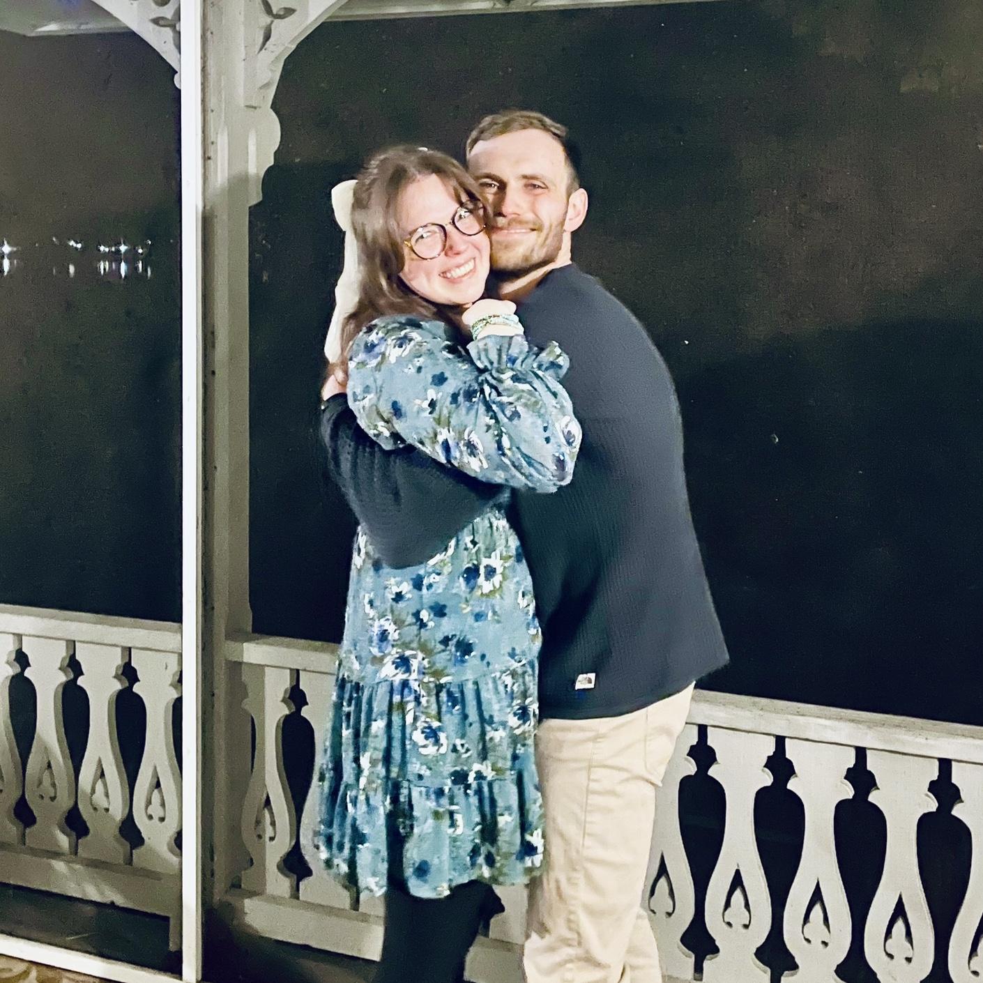 The night Christie said yes!