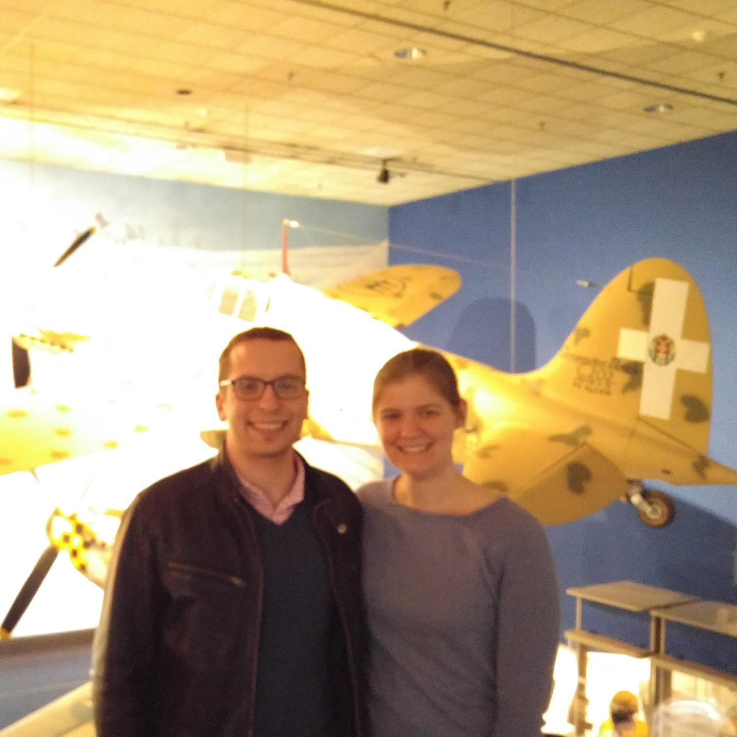 Our first photo together!