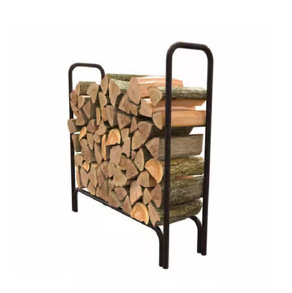 Panacea Black Powder Coated Steel Log Rack