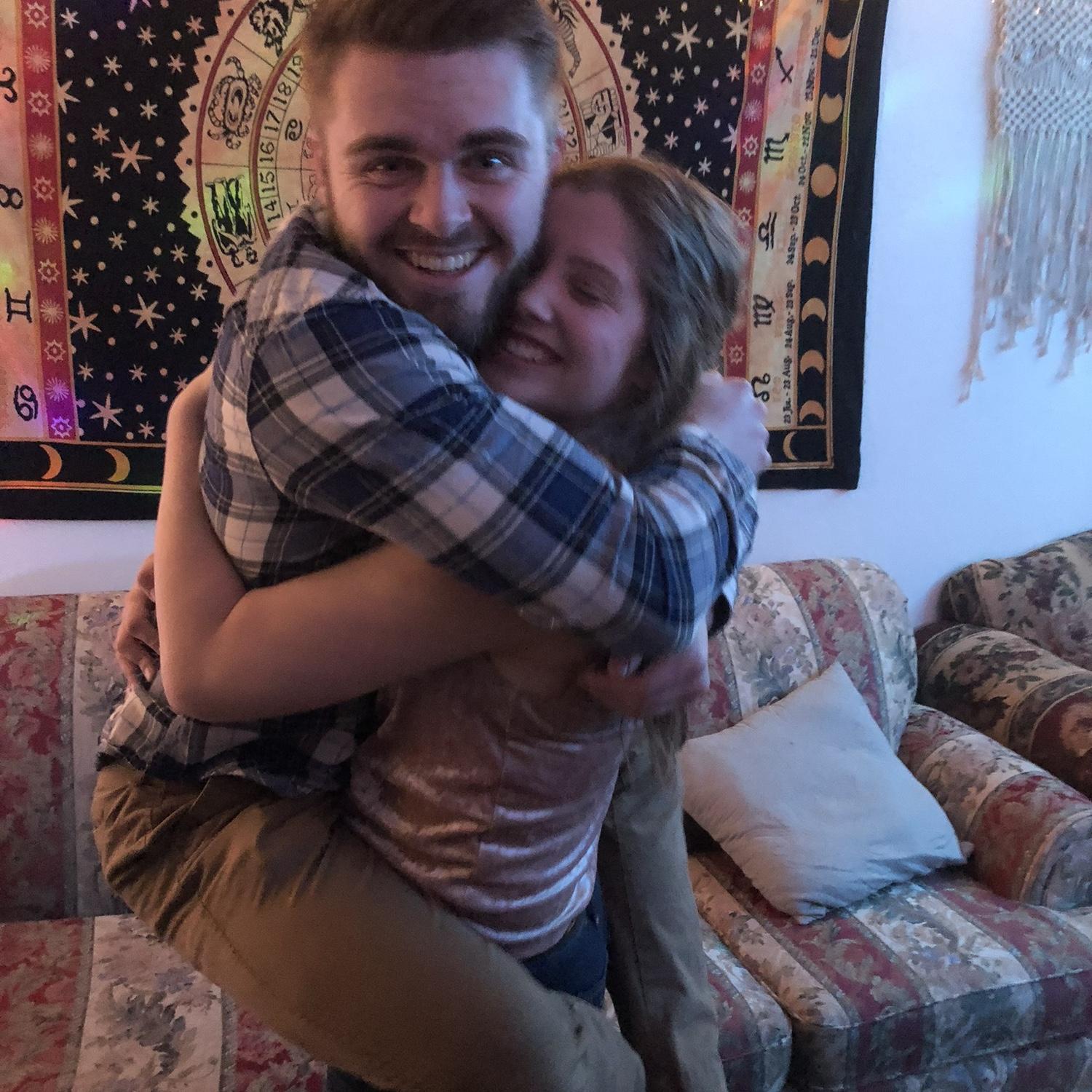 One of our first photos together - circa 2018🙈