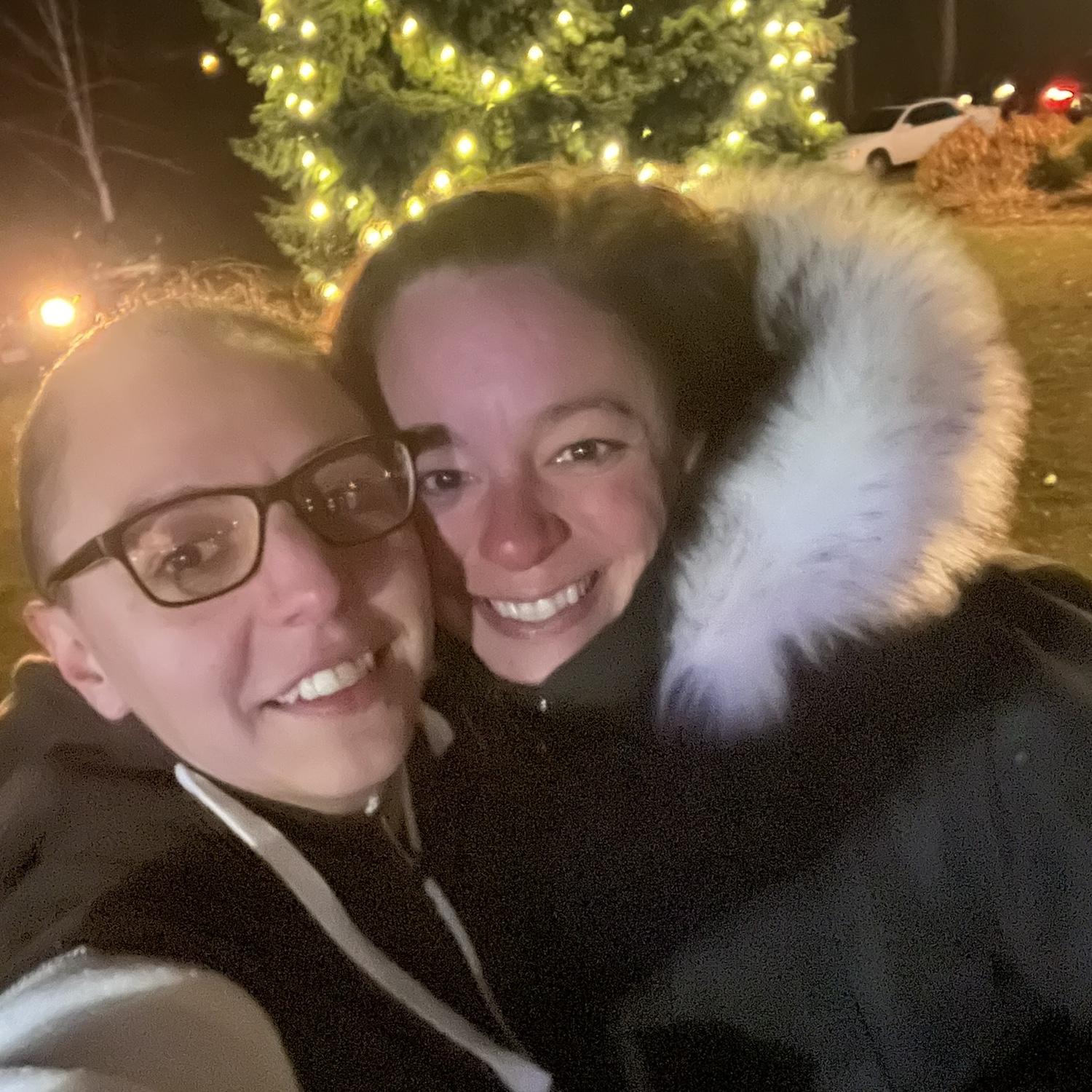 Twinkling lights, cozy vibes, and our first year together under one roof.