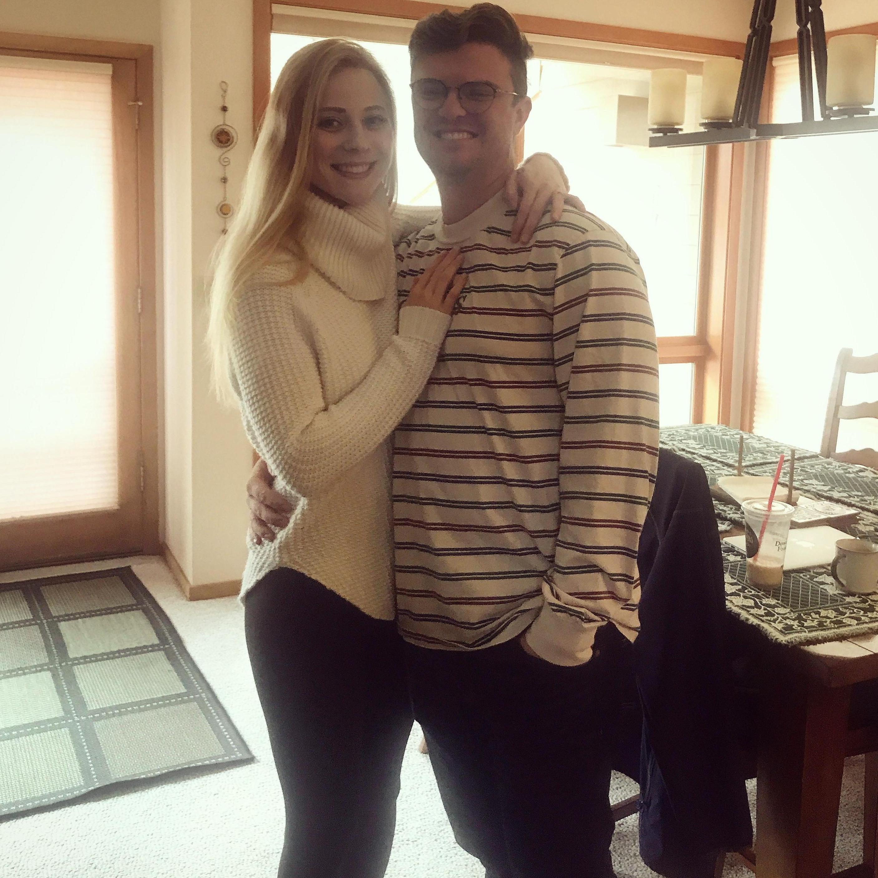 Our first trip together, down to Sunriver with Sam's family after he returned from an eight month deployment.