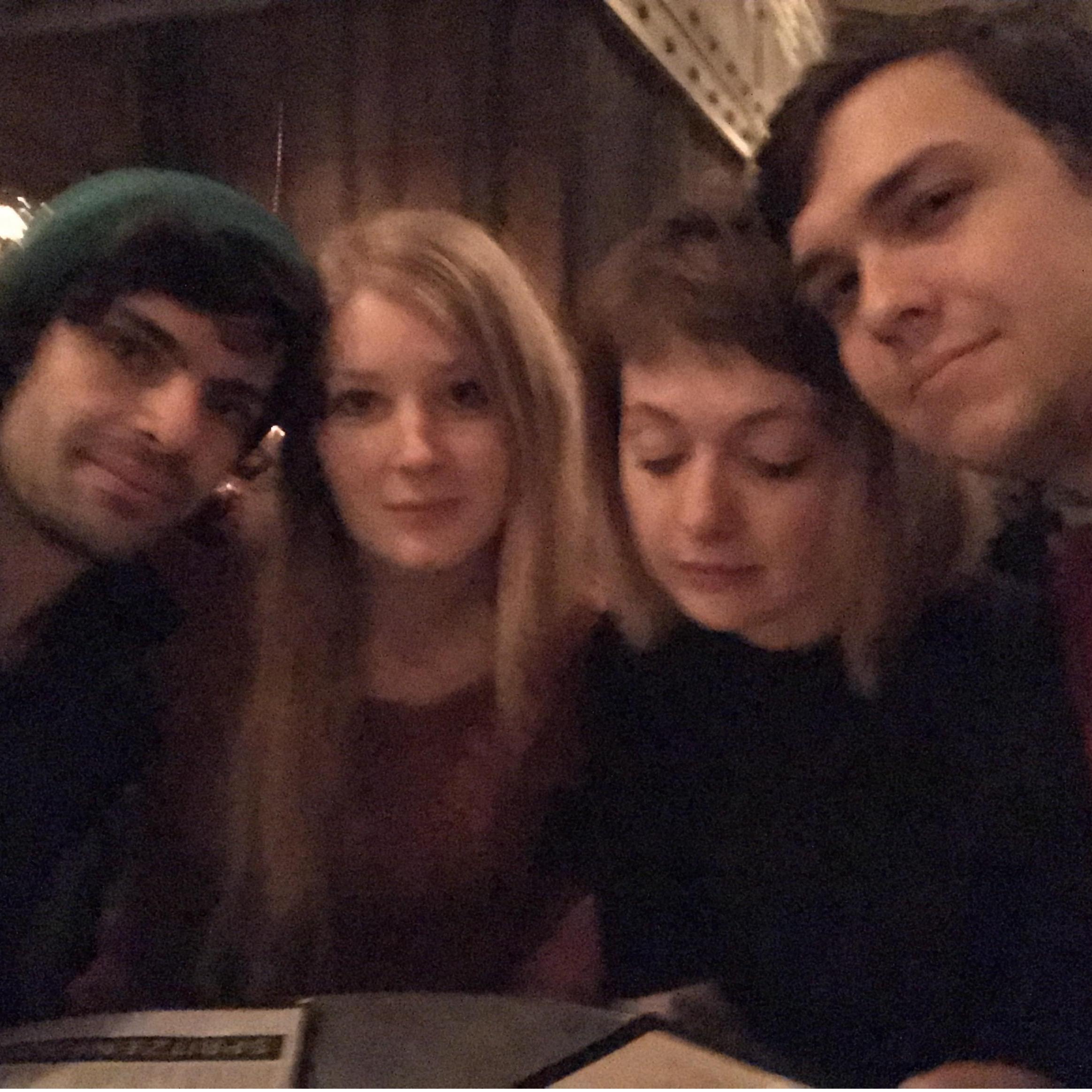 4 best friends turned two sets of couples. <3<3<3<3