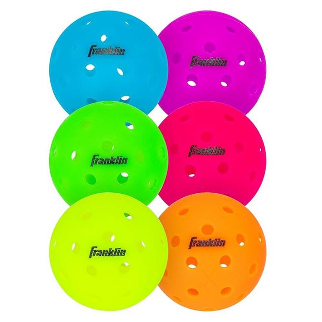 Franklin Sports X-40 Outdoor Pickleballs - Official Ball of USA Pickleball, APP Tour + Pickleball US Open - 3 Packs, 12 Packs, 36 Pickleball Buckets, 50, 100 + 400 Bulk Packs of Regulation Pickleballs