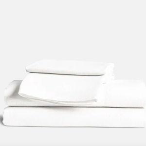 Washed European Linen Core Sheet Set