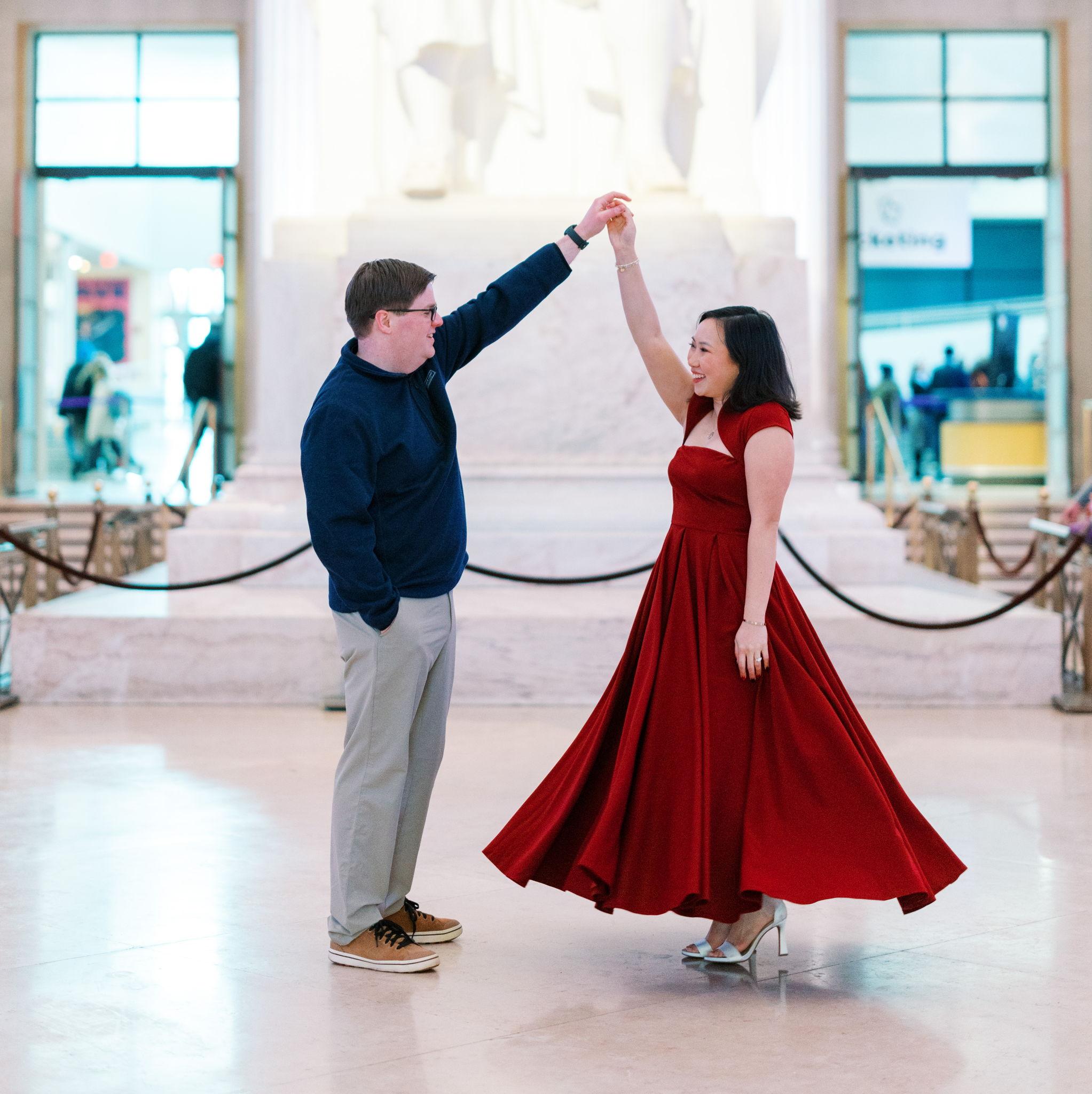 This is Kyle's favorite picture from the engagement photoshoot