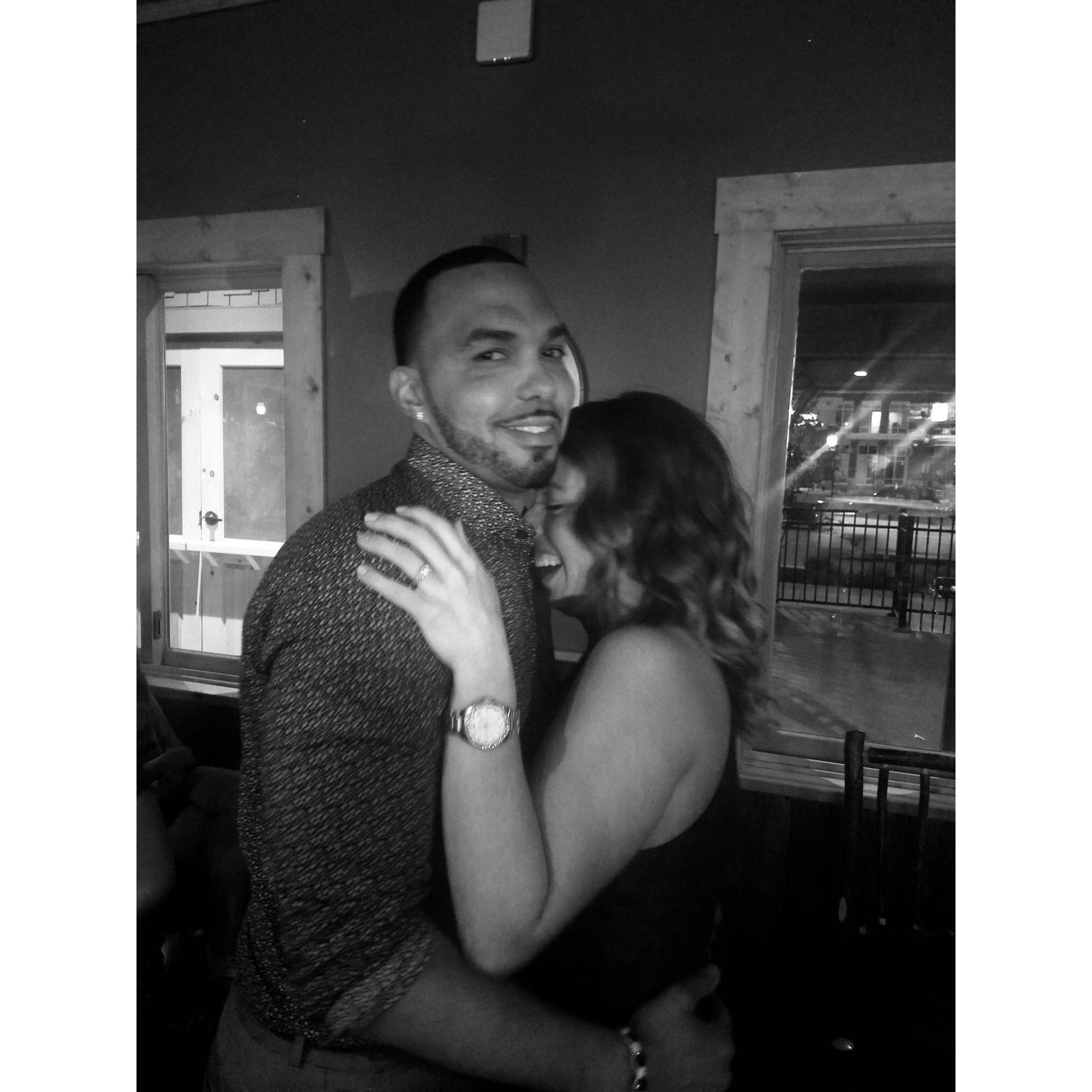 And of course she said "YES!!!!!!!"