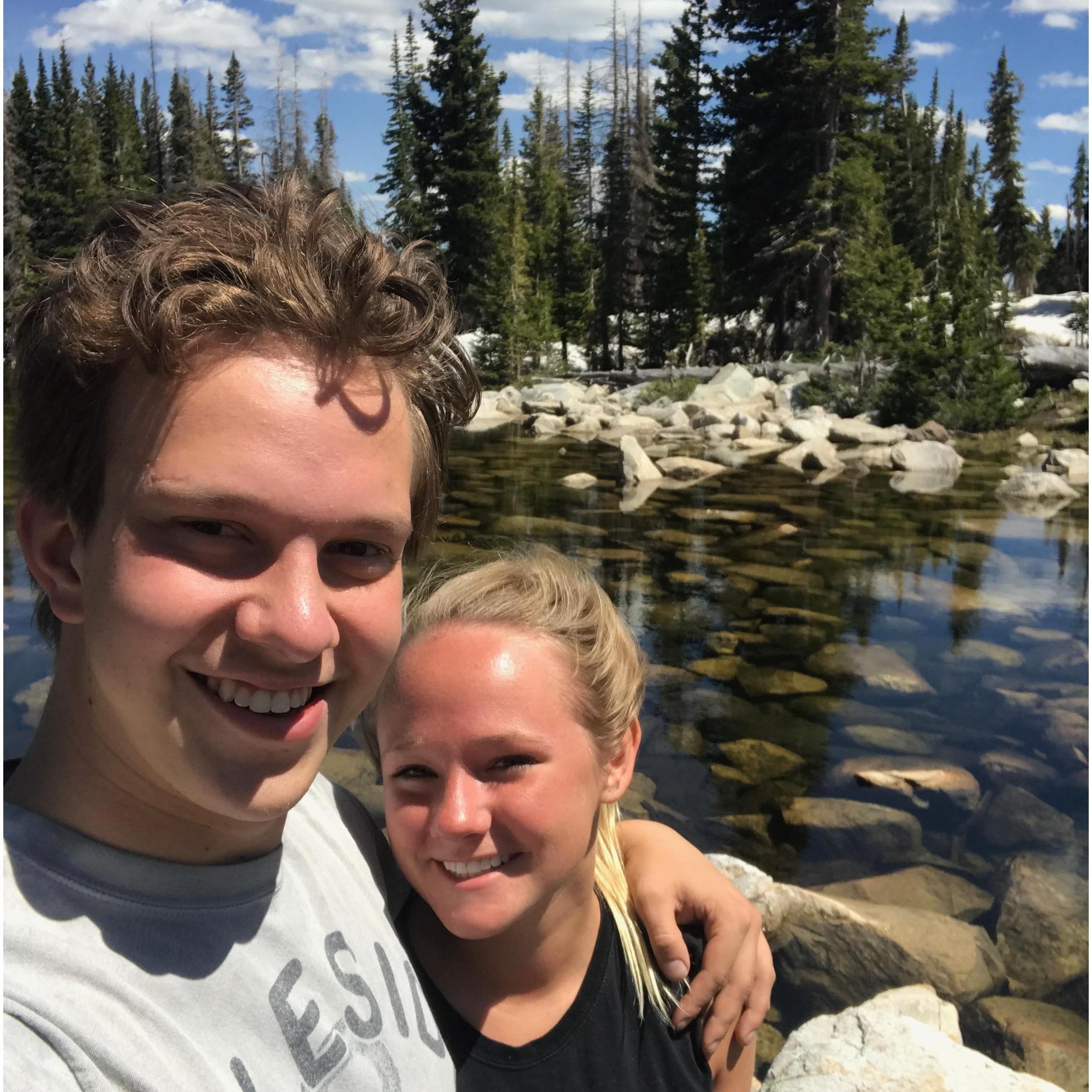 Camping in Medicine Bow National Forest, Wyoming, August 2017