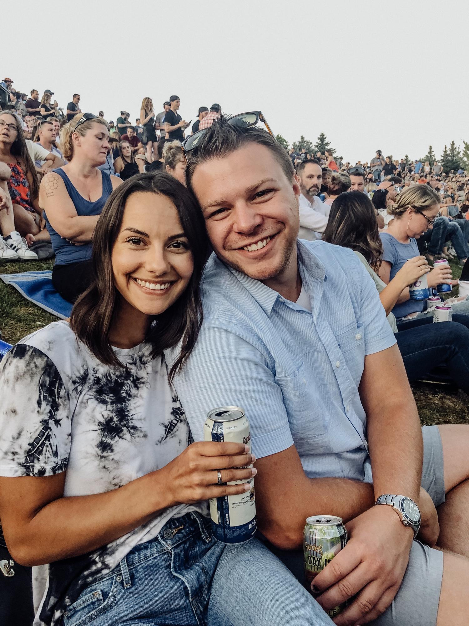Our first concert together!  Chris Stapleton