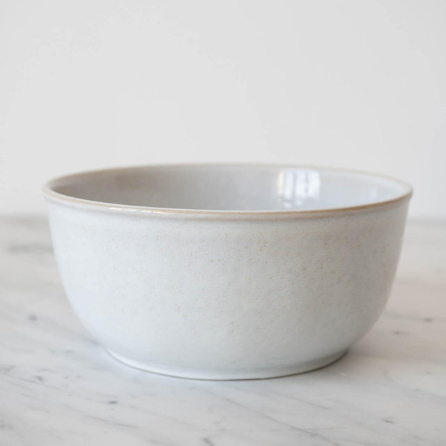 Everyday ceramic serving bowl