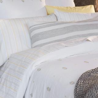 Yarn Dye Stripe Organic Pillowcase