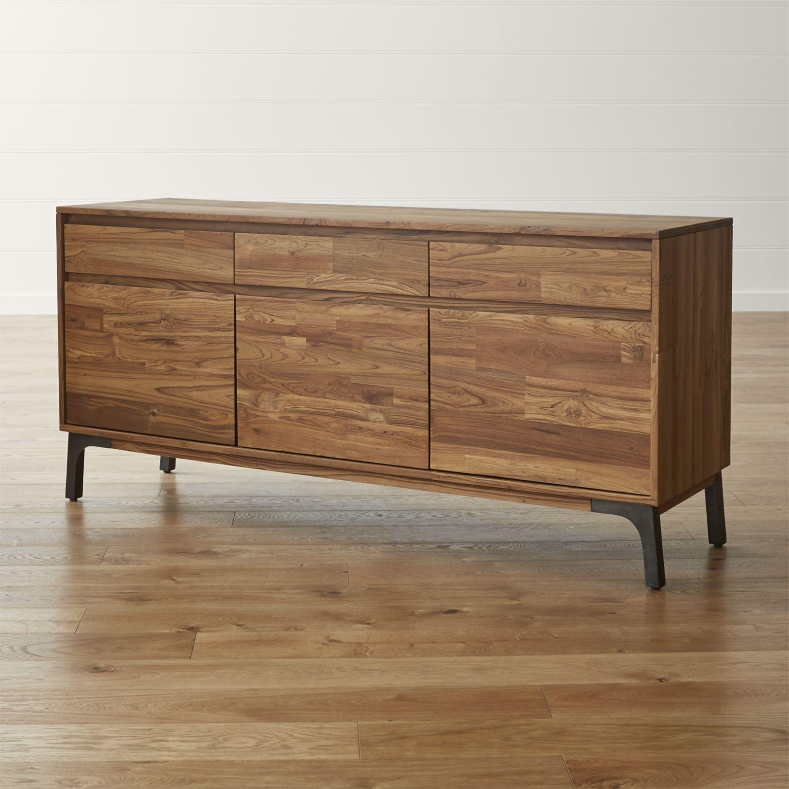 Crate and barrel on sale lakin sideboard