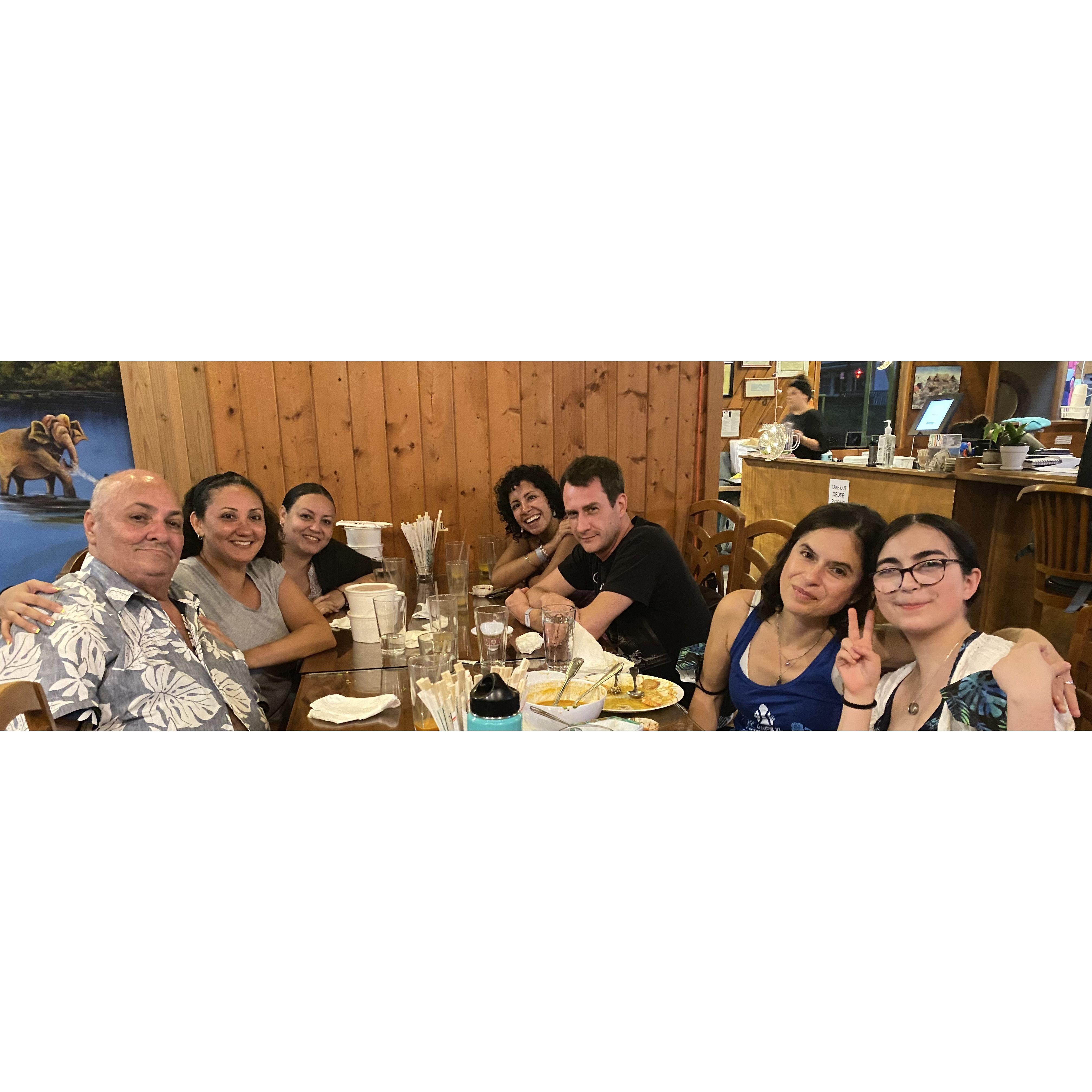 Cena con familia