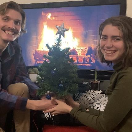 They both get sick--a COVID Christmas!