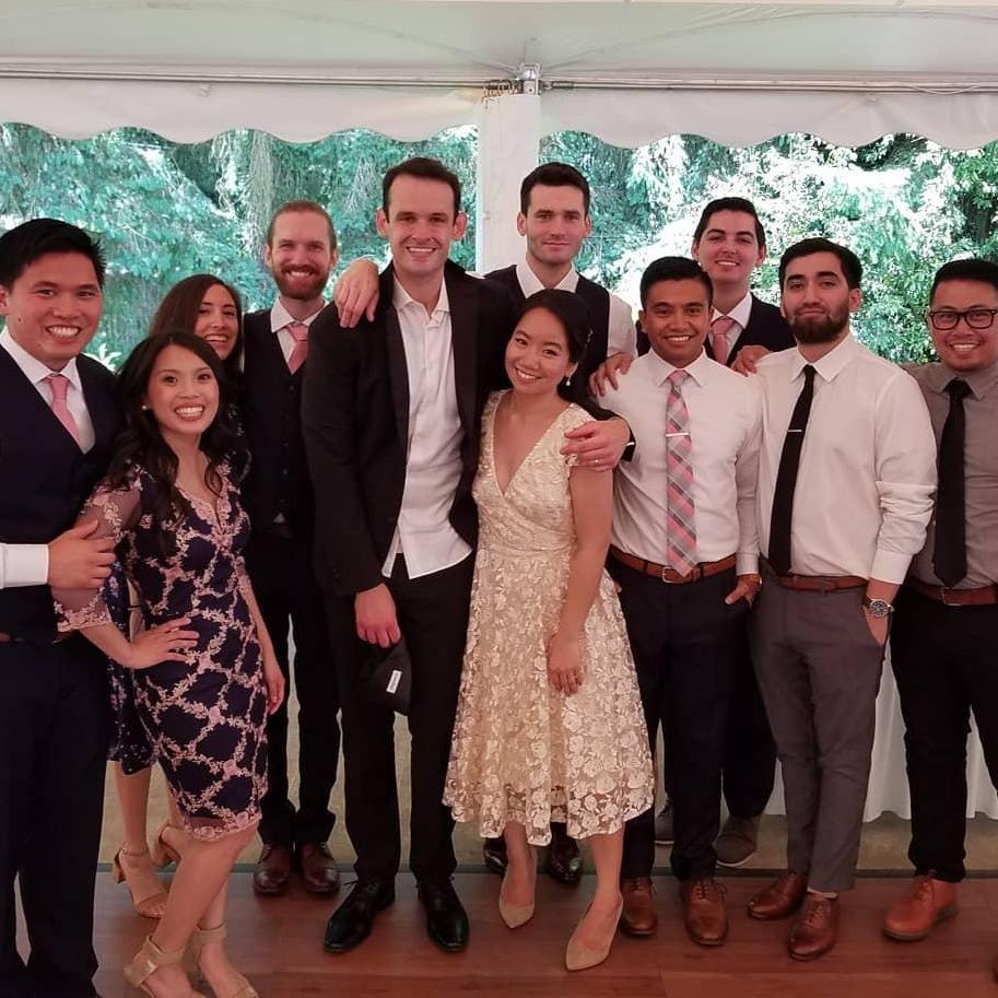 At Warren and Rosa's wedding in Portland, Oregon in 2019!
