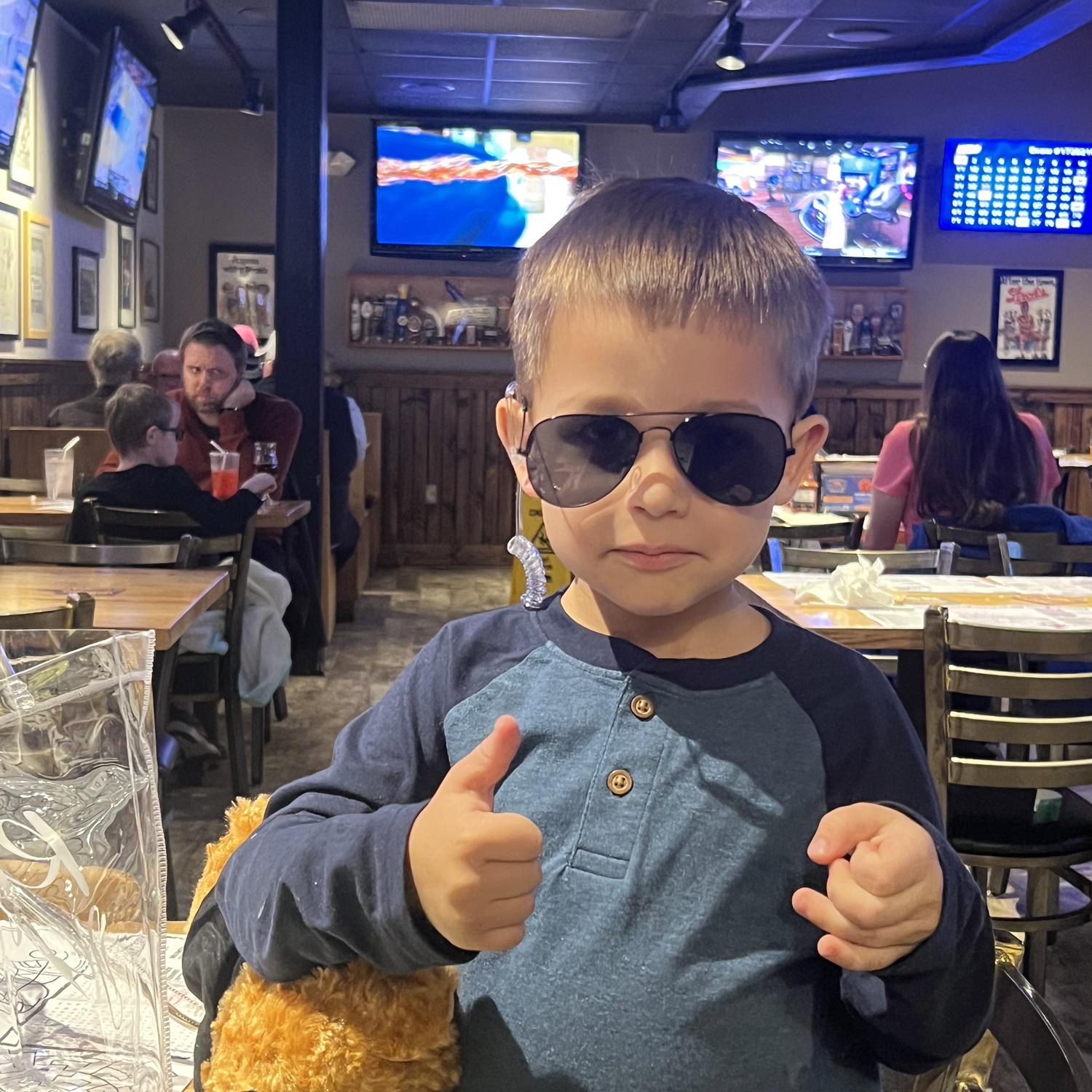 Jack ready to take on ring bearer duties