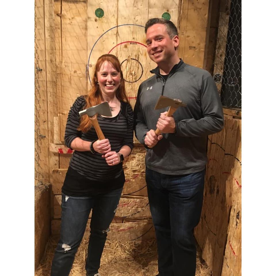 Axe throwing