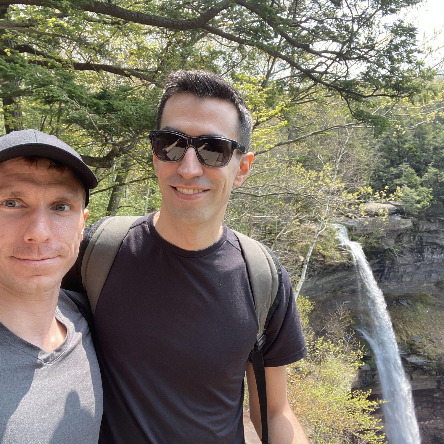 Kaaterskill Falls in the Catskills on May 10, 2023