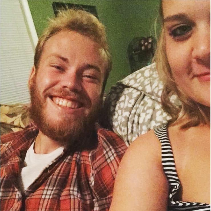 One of our first pictures together. Low quality picture, high quality couple.
