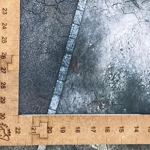 60"x44" Gaming Table Boarder with Measurement