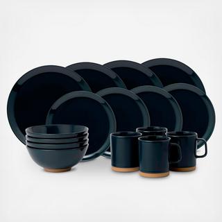 Olio 16-Piece Dinnerware Set, Service for 4