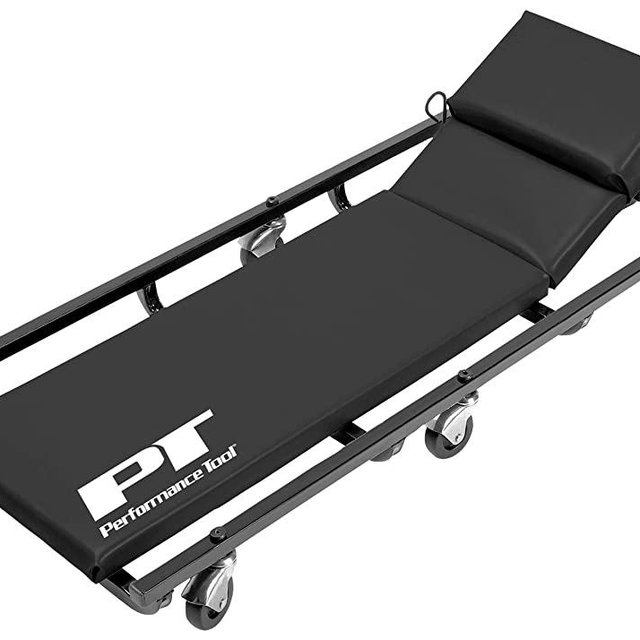 Performance Tool W85005 40-Inch 6 Caster Creeper with Adjustable Cushioned Headrest