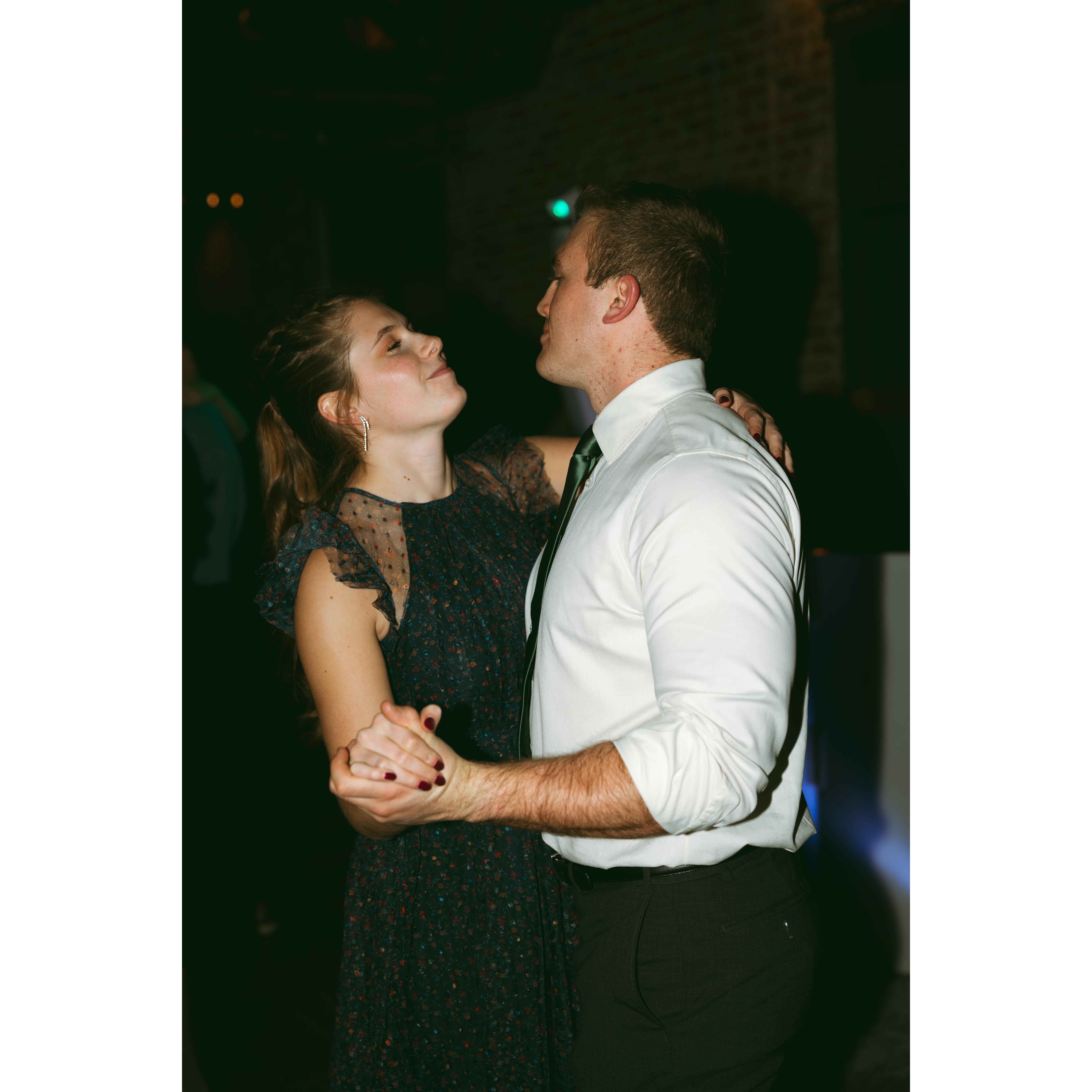 Celebrating David and Kaylee's wedding